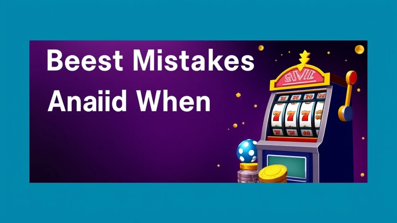 Biggest Mistakes to Avoid When Playing Casino Machine Options